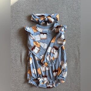 Posh Peanut S’mores Onesie